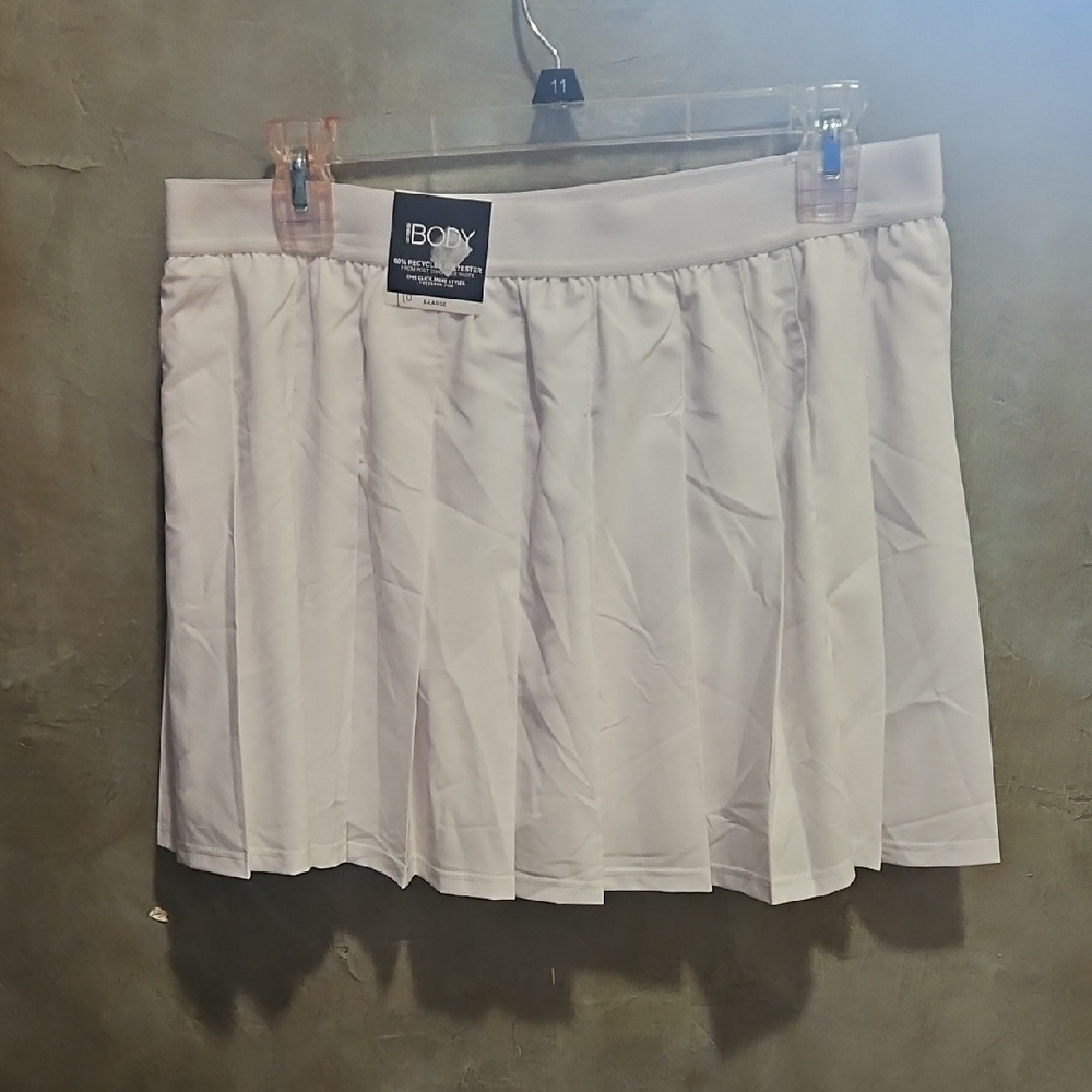 Cotton On Body White Pleated Tennis Skort Size Xl
